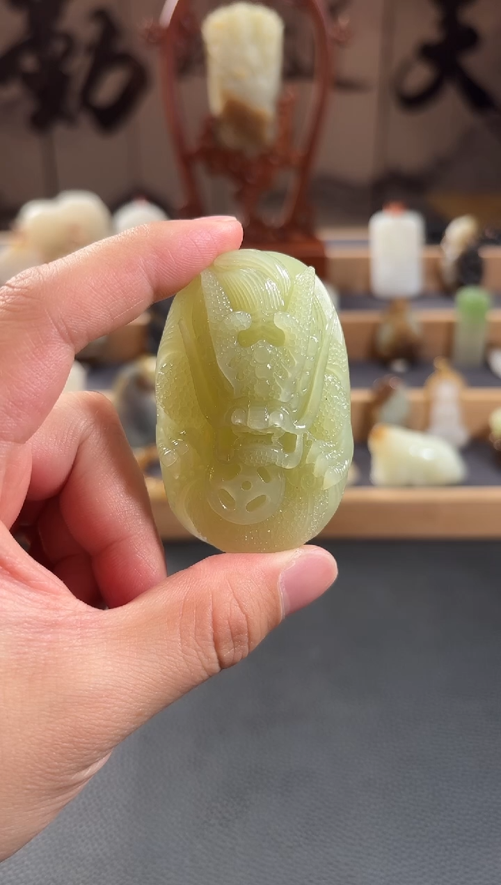 【闪购商品】和田玉吊坠(不含链)未镶嵌1