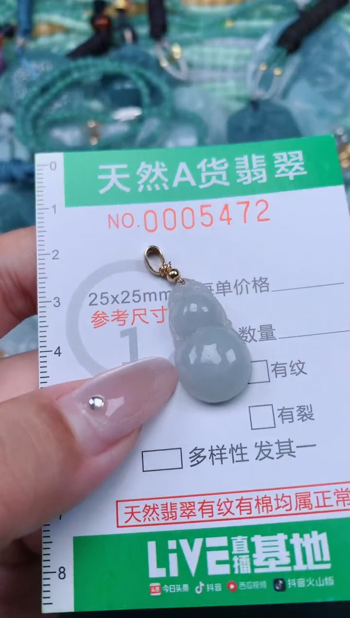 翡翠未镶嵌颈饰.0005472