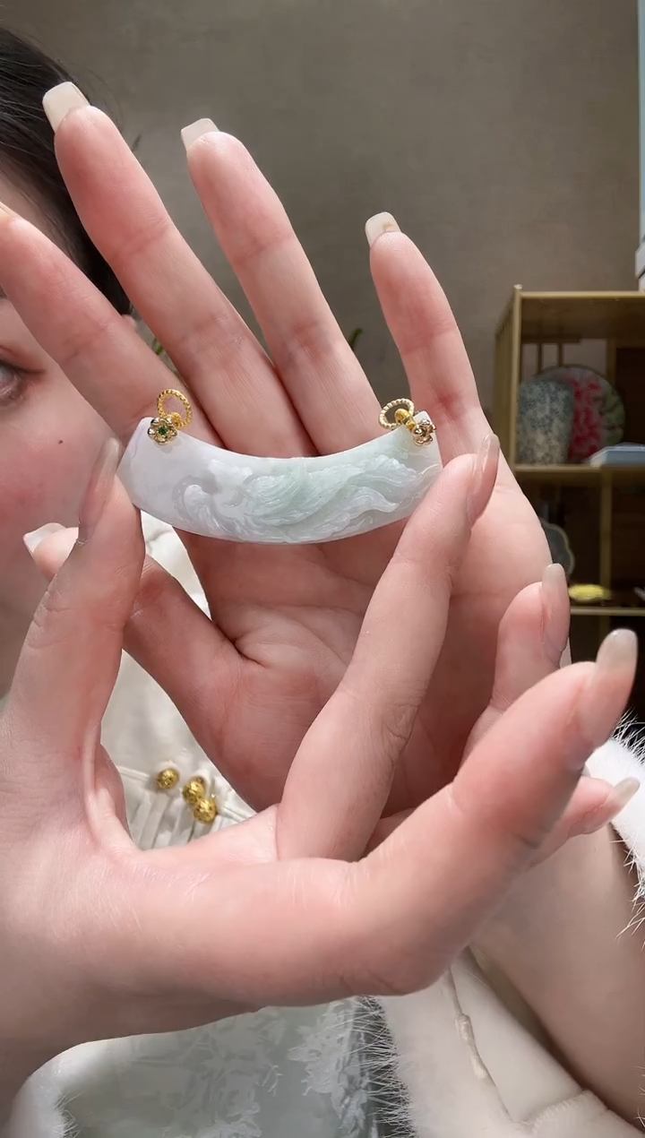 【闪购商品】翡翠颈饰未镶嵌吊坠