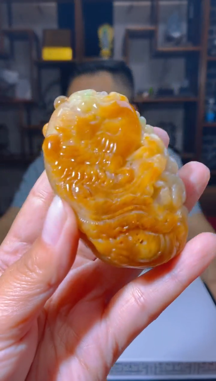 定制翡翠未镶嵌LL翡翠毛货WXJ105