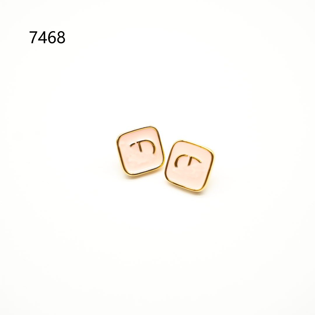 铜合金耳饰 设计师气质耳环小众设计高级感耳环耳饰～7468