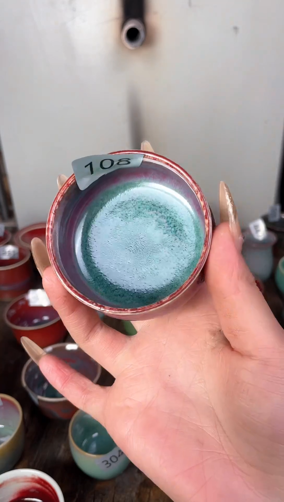 【闪购商品】摆件钧瓷手工茶器窑变