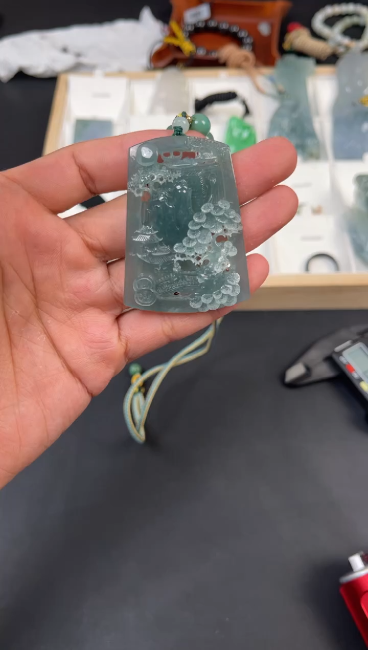 【闪购商品】翡翠吊坠(不含链)未镶嵌翡翠吊坠YP-220危料