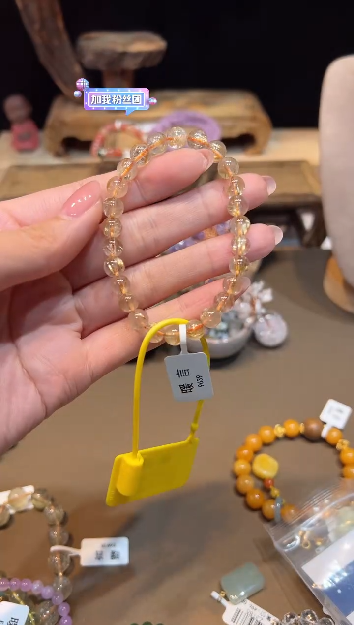 水晶手链未镶嵌手饰@@9639