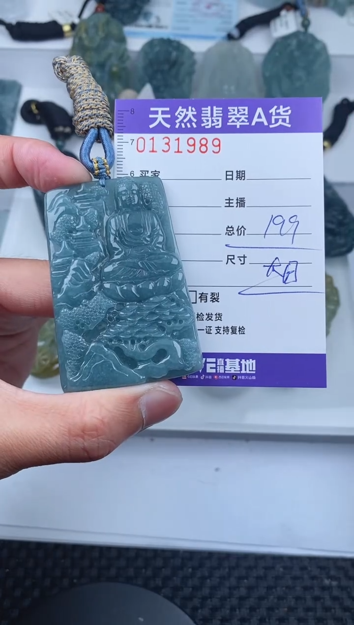 【闪购商品】翡翠颈饰未镶嵌       989