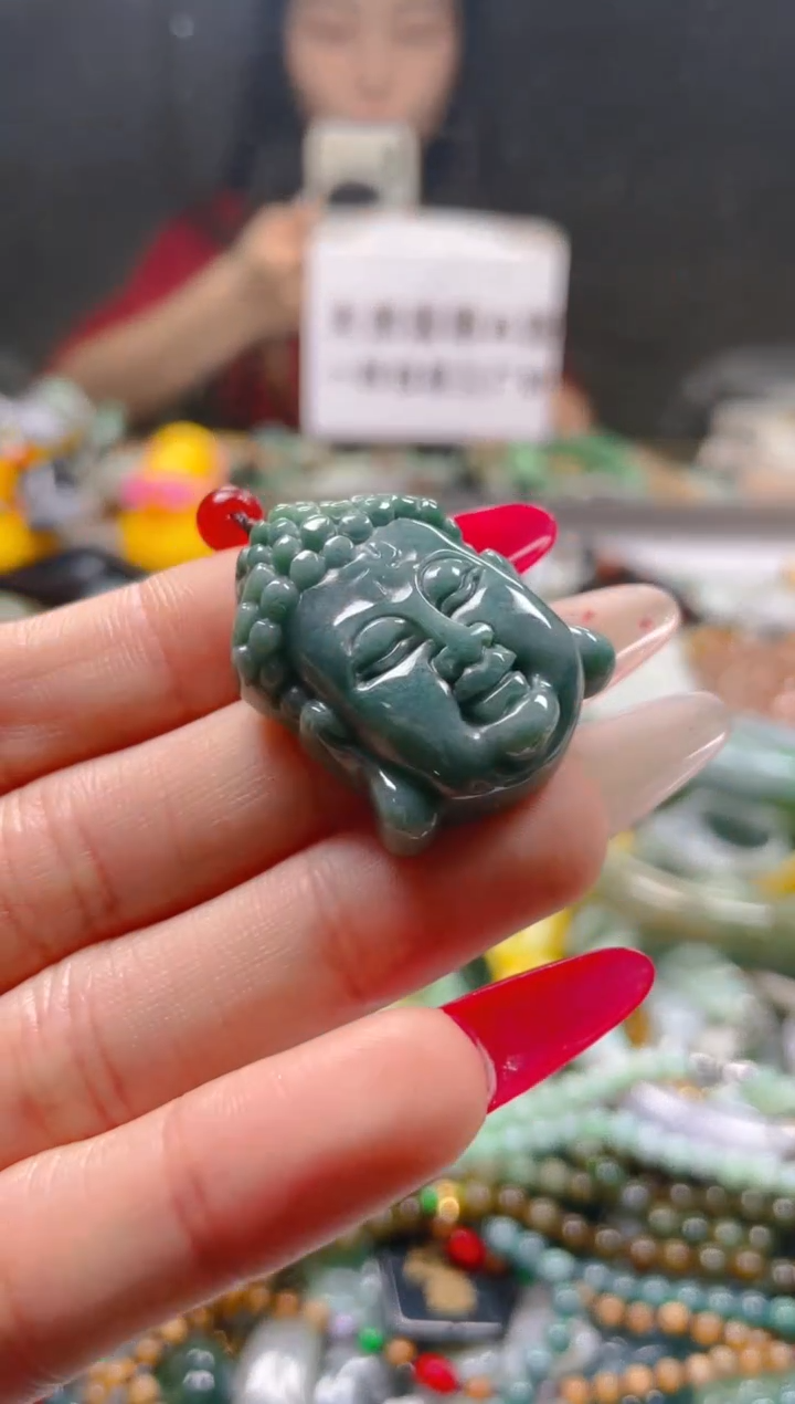 【闪购商品】翡翠颈饰未镶嵌/E/翡翠A货一图一物
