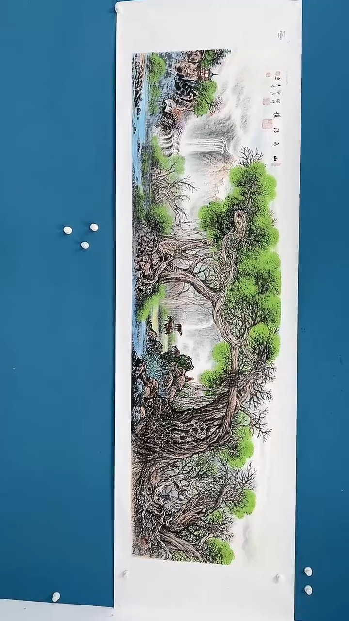 【闪购商品】国画2.14-甄选-王夫怀-八尺对开76