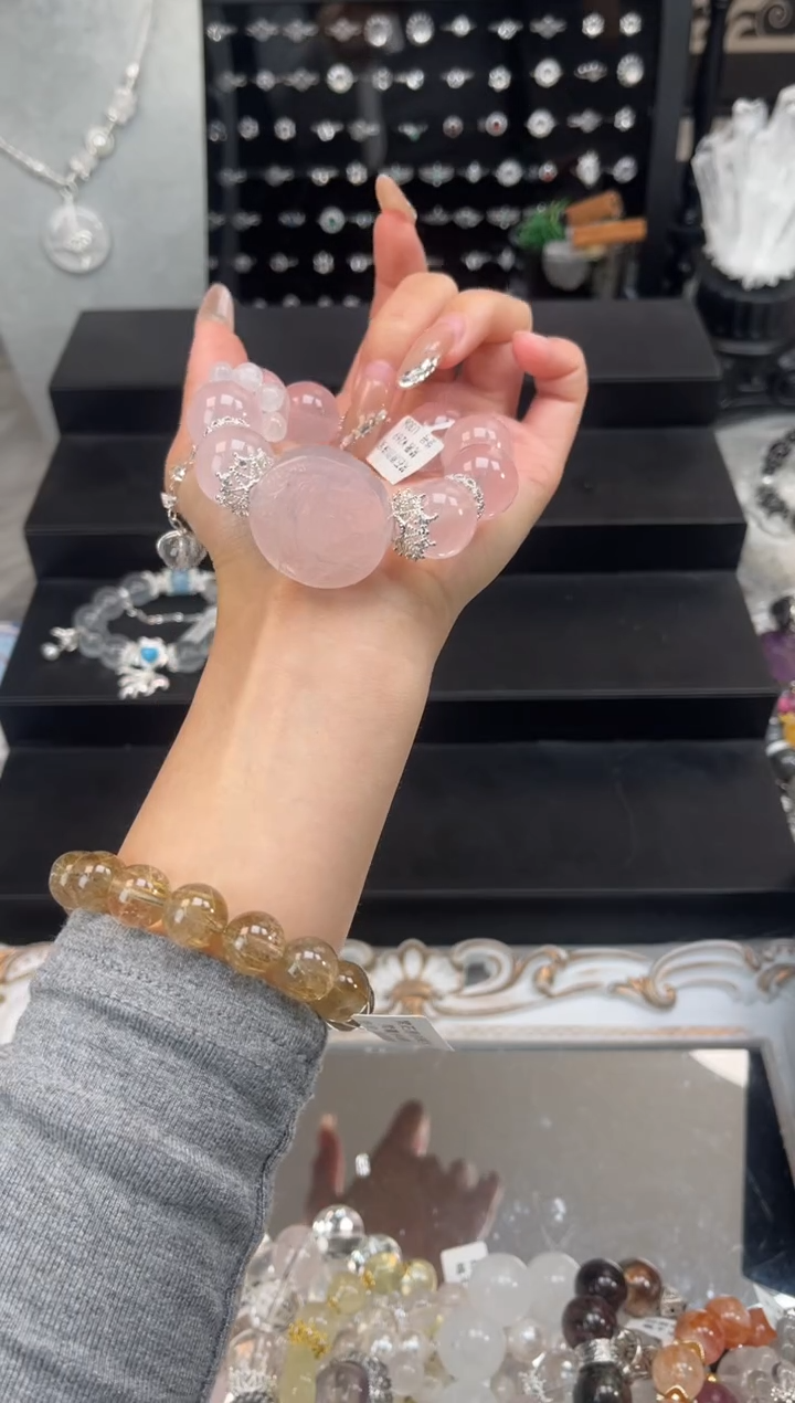 【闪购商品】水晶手链未镶嵌天然水晶 多样性发货