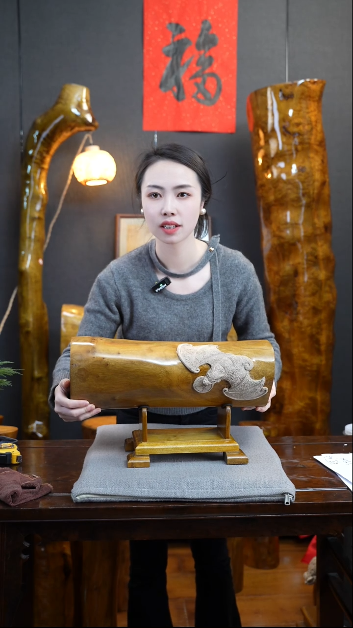 【闪购商品】金丝楠金丝楠木摆件