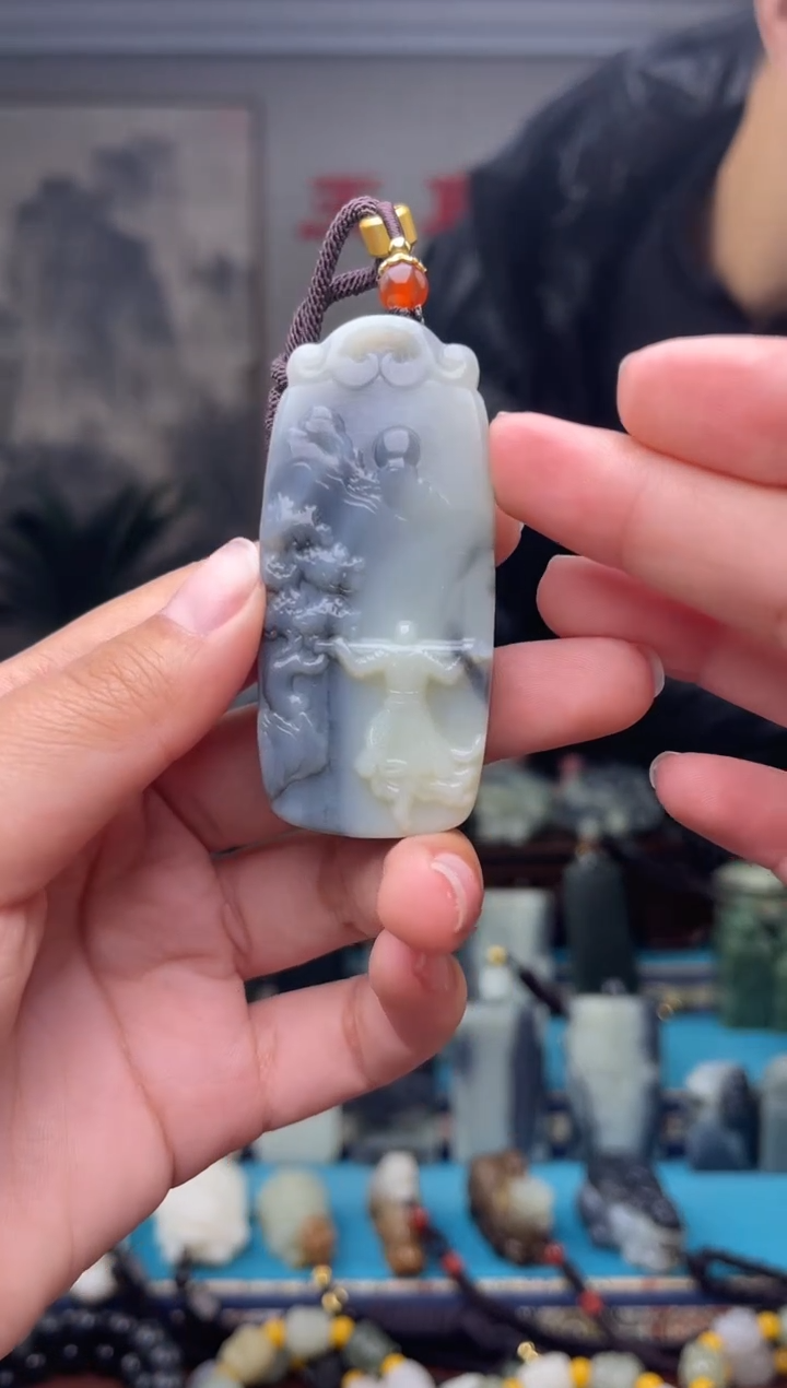 未镶嵌和田玉挂件1