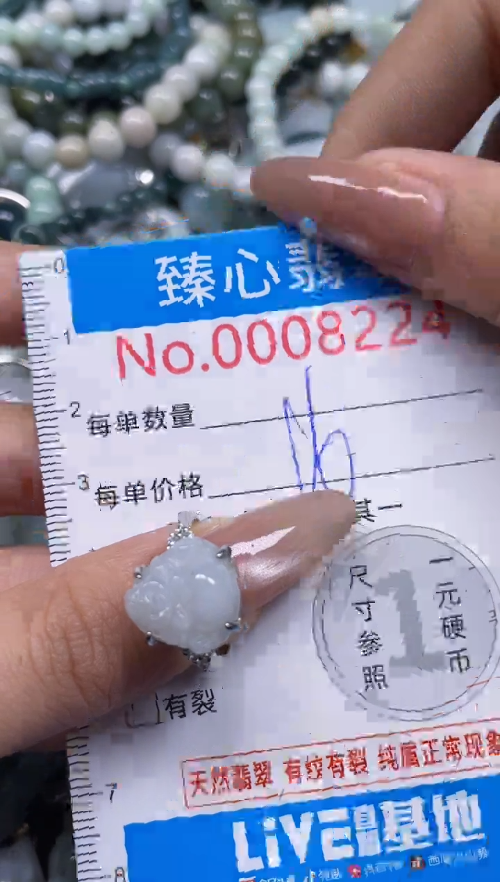 颈饰未镶嵌翡翠8224