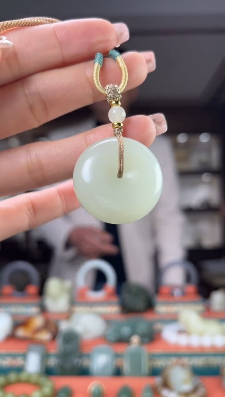 【闪购商品】和田玉颈饰未镶嵌佩佩30mm左右