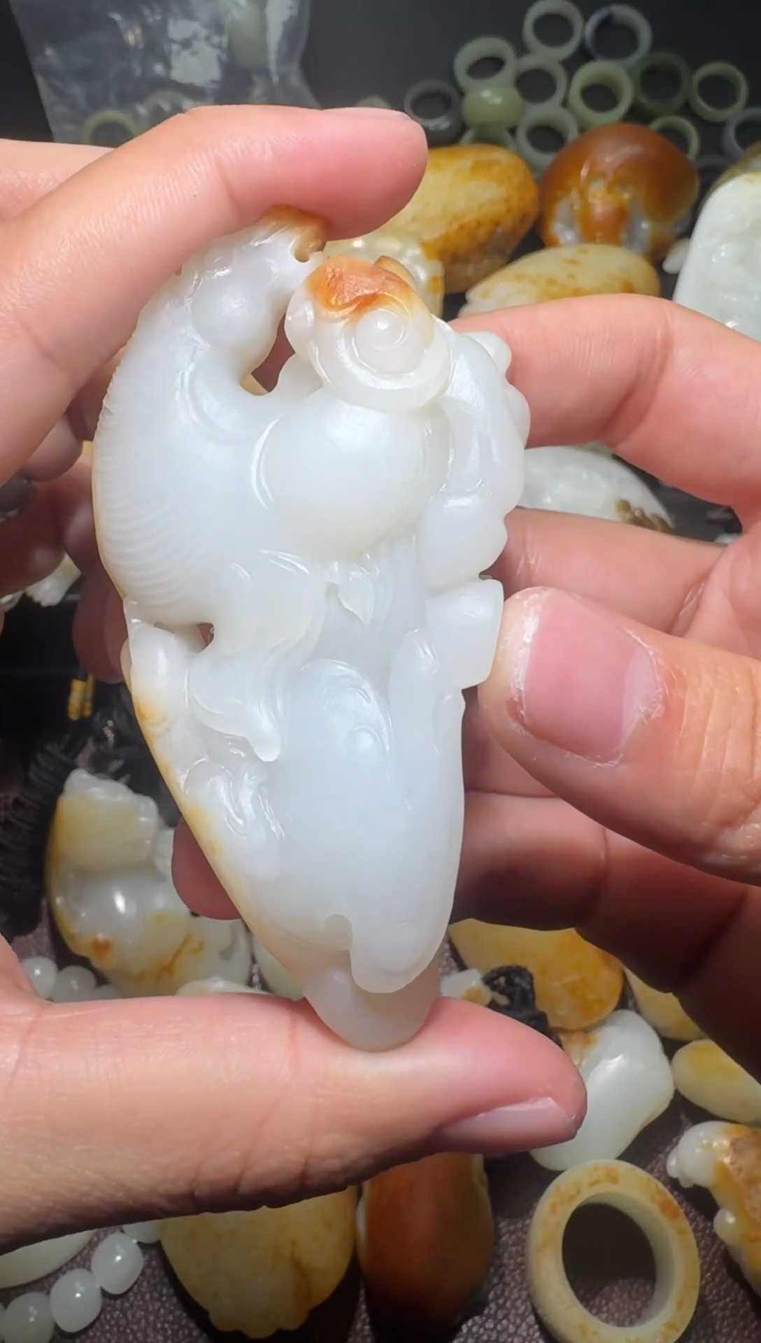 未镶嵌和田玉（子料）把件和田玉