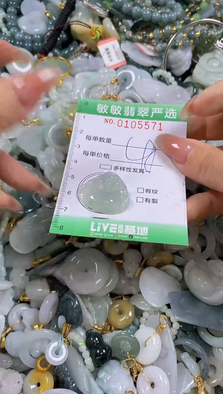 【闪购商品】翡翠颈饰未镶嵌闪购0105571