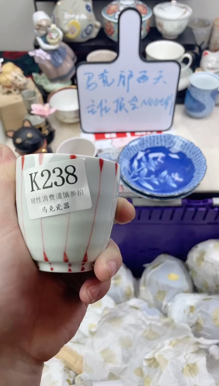 瓷片韭**子                K238