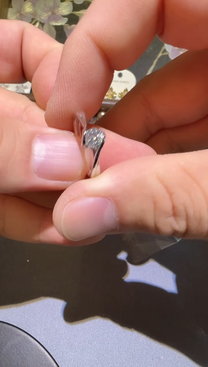 合成碳硅石925银YS20