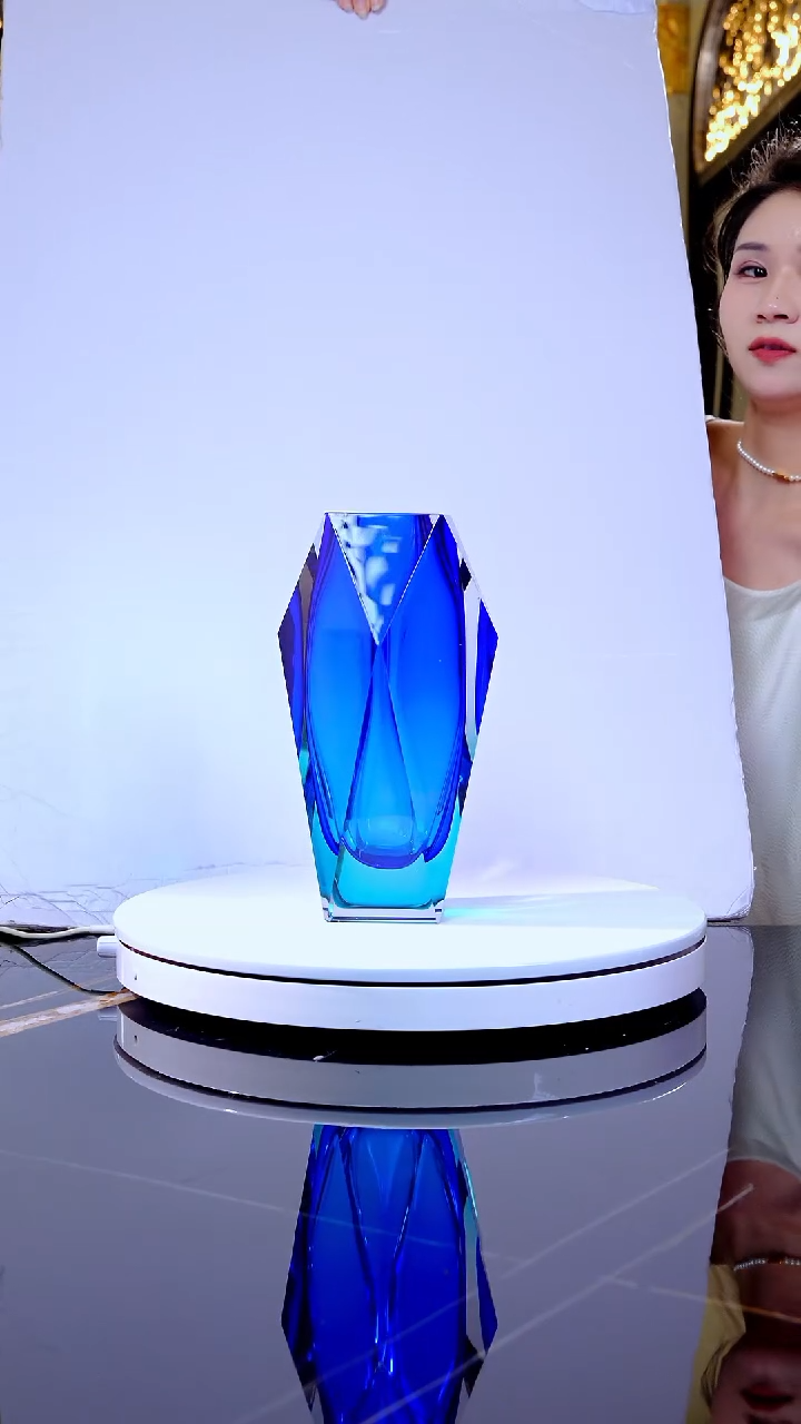 摆件琉璃AJ03415金马艺术花器