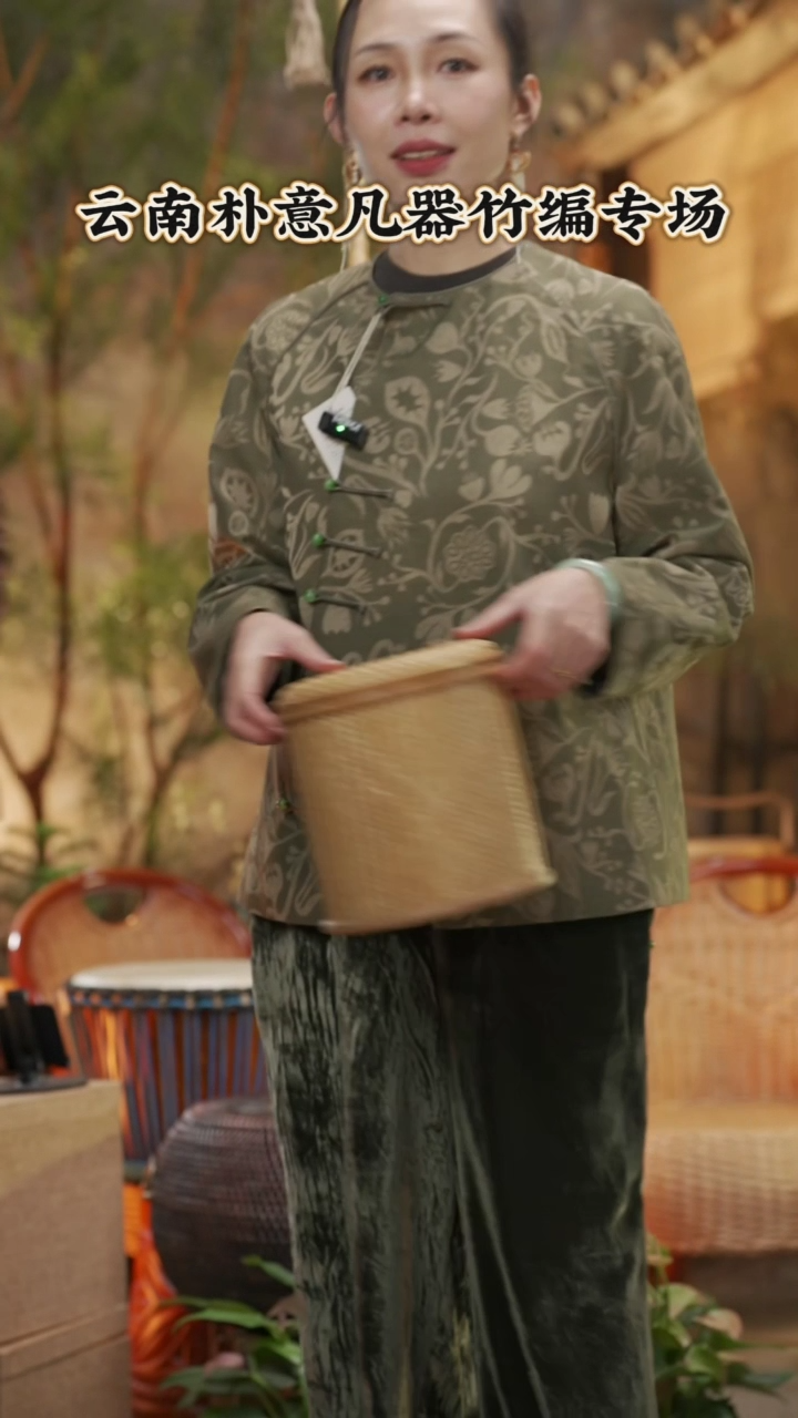 【闪购商品】竹青七饼桶 小号