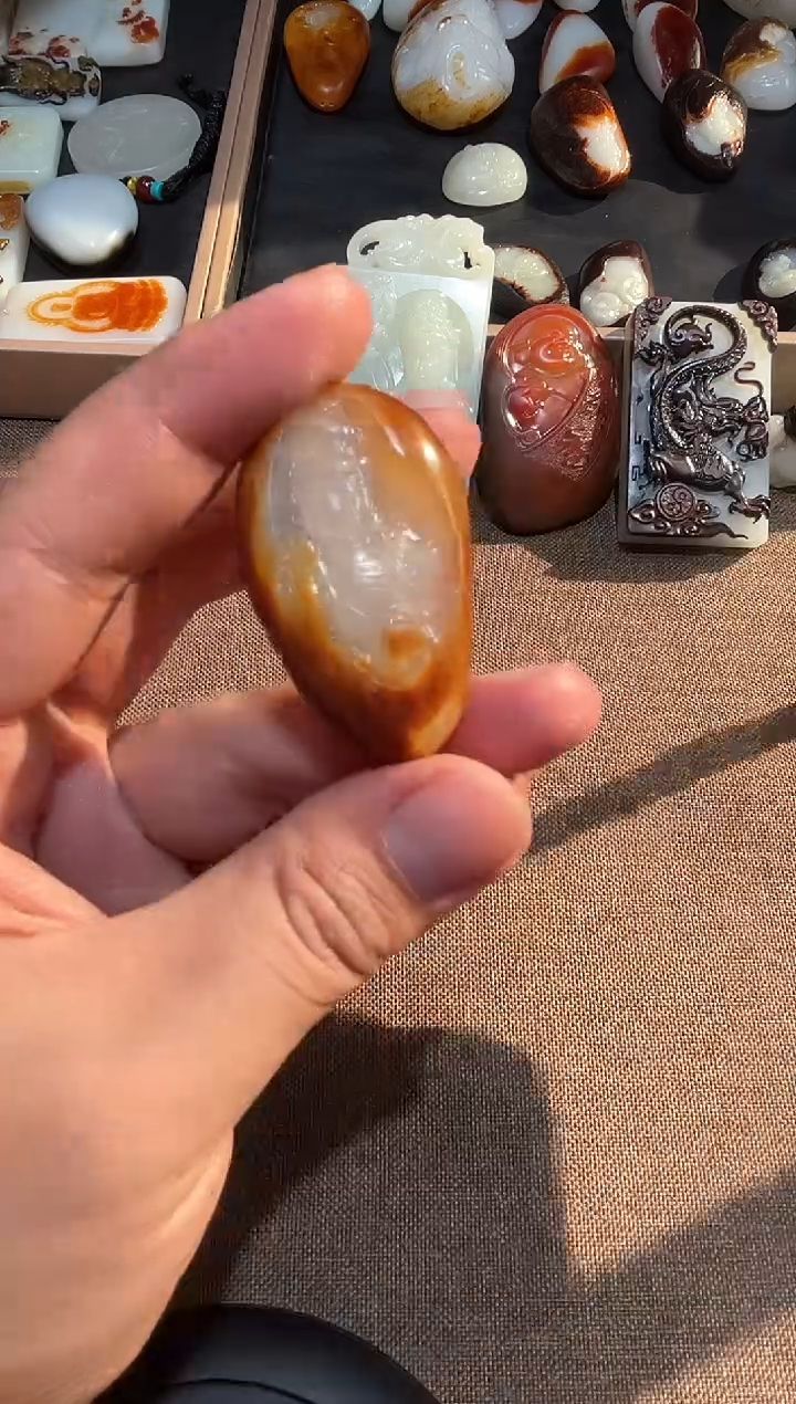 颈饰未镶嵌和田玉海*YL-DS-12.1-18