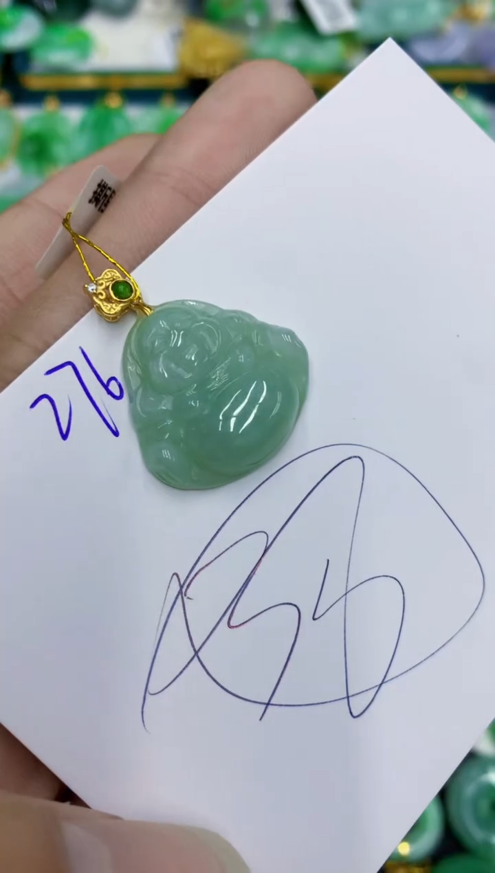 翡翠未镶嵌颈饰1111111111