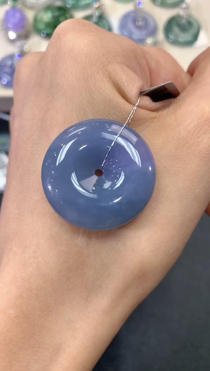 【闪购商品】翡翠吊坠(不含链)未镶嵌a43多样性一件发紫货有色差