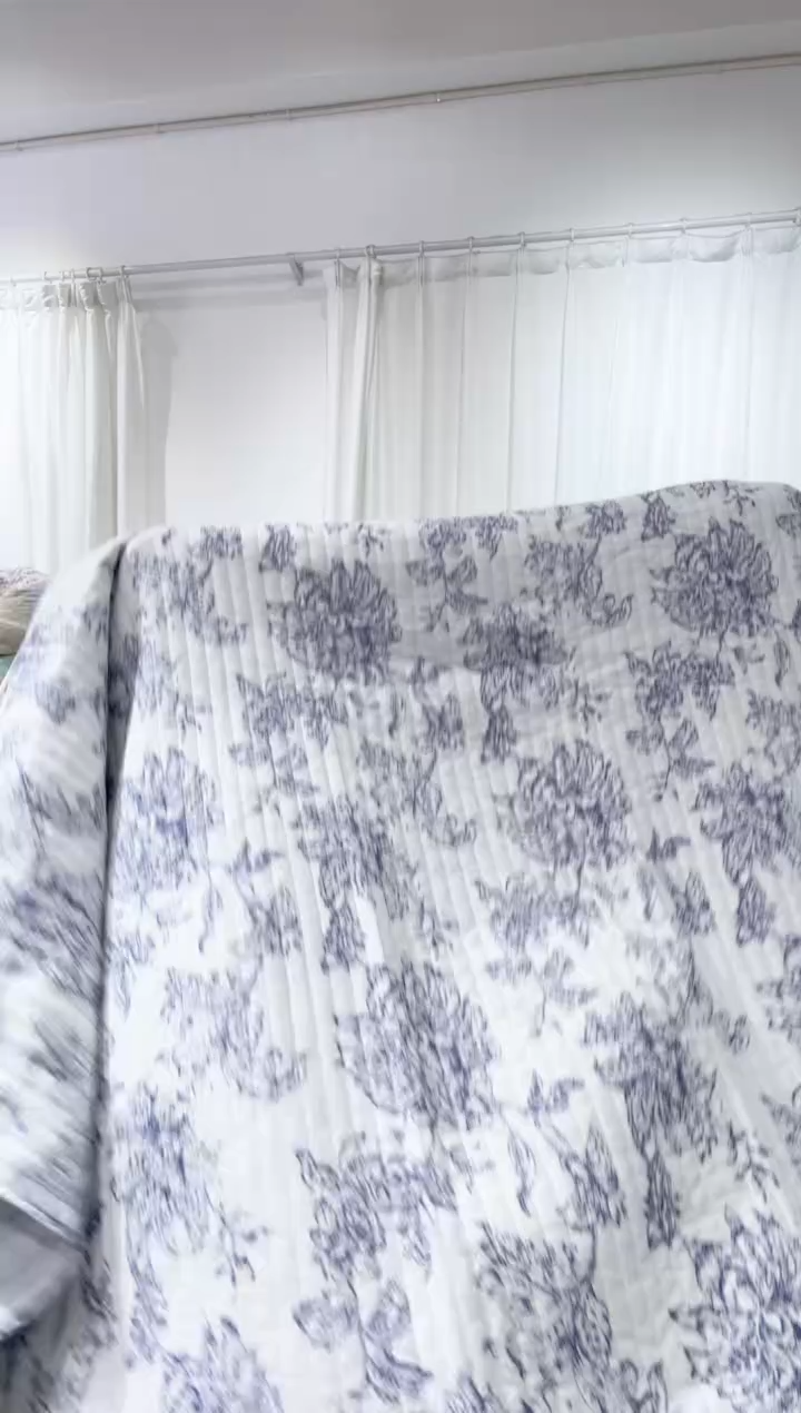 棉220*220纯棉床盖48号微瑕