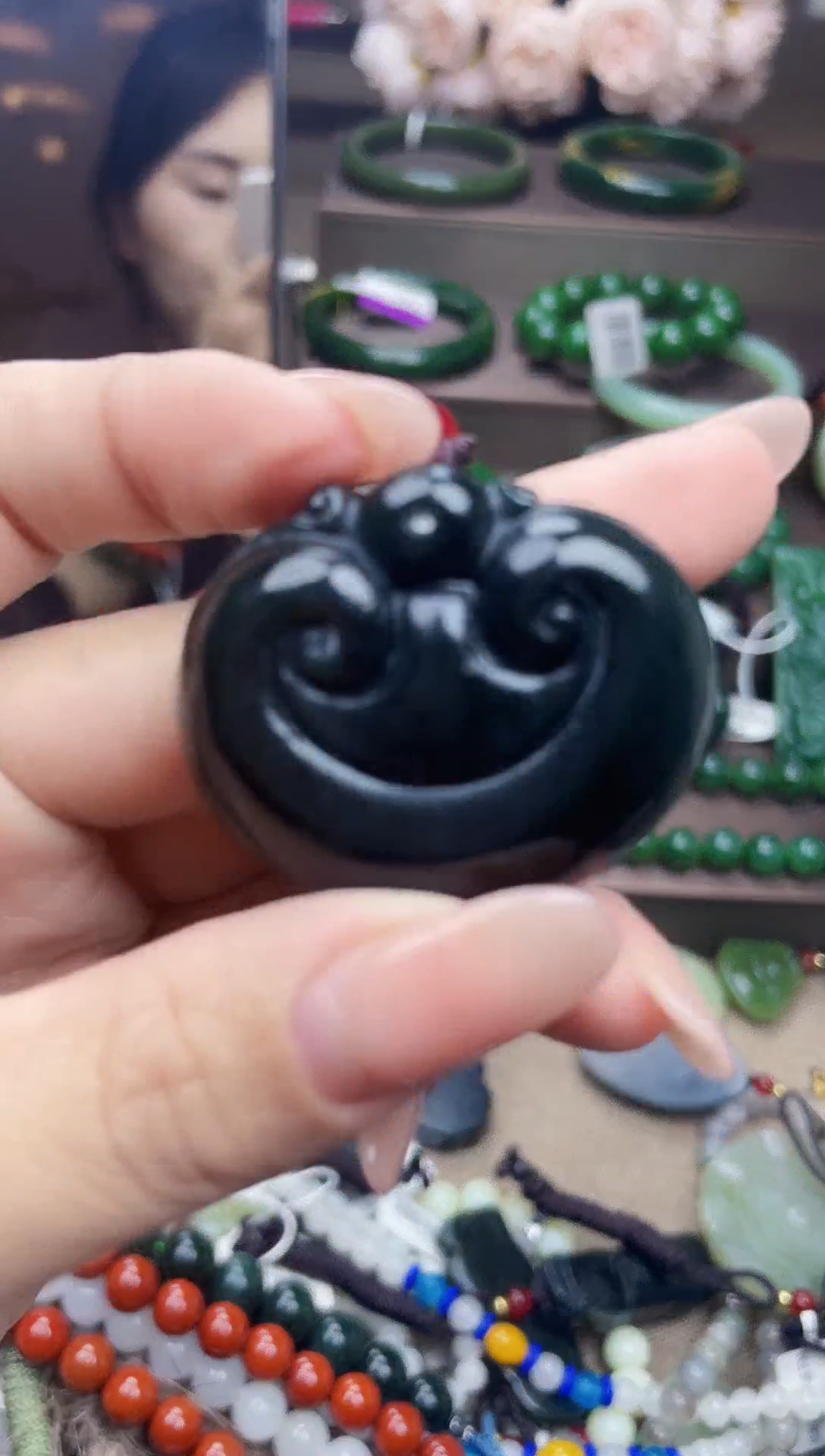 颈饰未镶嵌和田玉未镶嵌和田玉吊坠多样性拍一发一