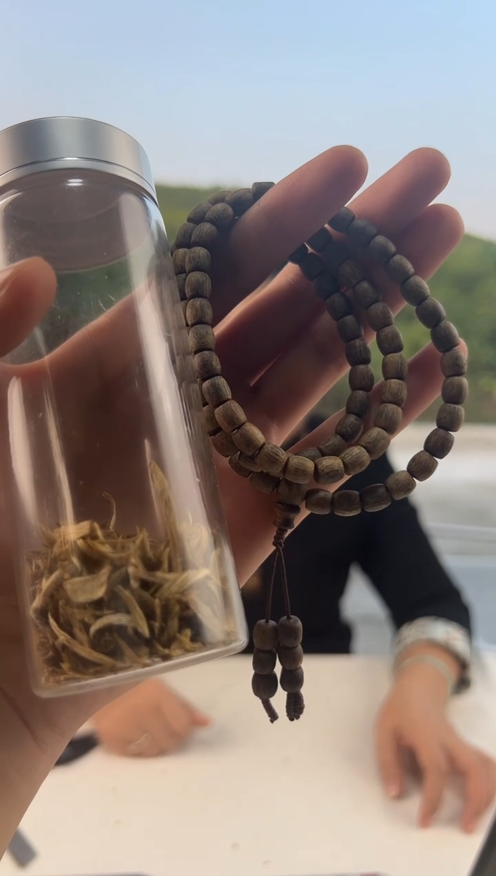 沉香沉香碎屑奇楠沉香沉水海南红金猊06鼓珠多圈多样性发一