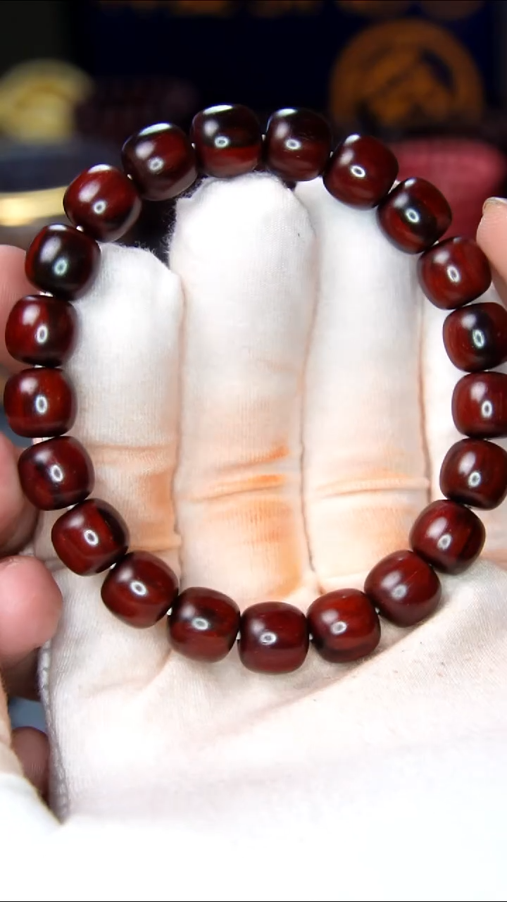 手串/手链小叶紫檀A****来SG012 印度小叶紫檀单圈手串