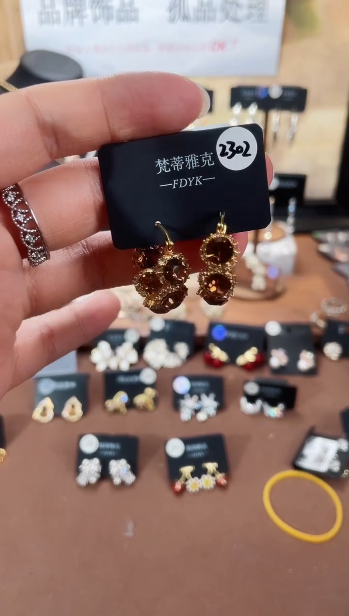 合金925银锆石梵2302