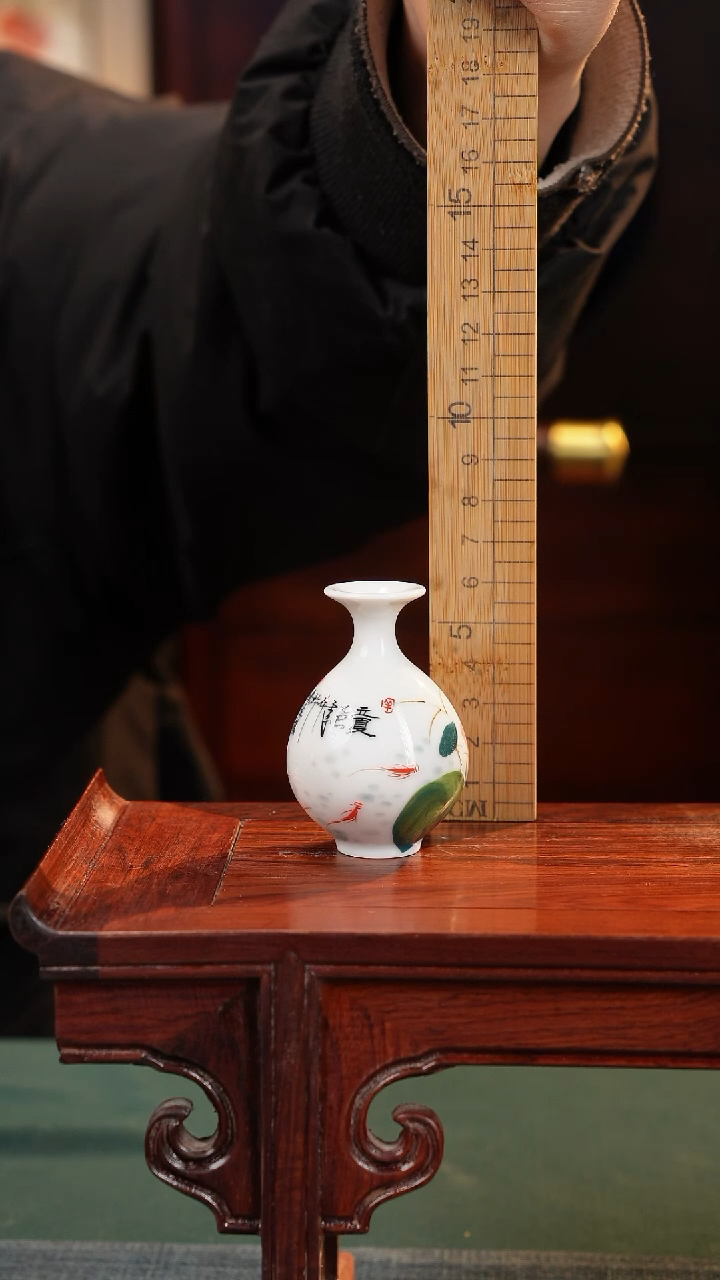 【闪购商品】摆件釉下五彩纯手工手绘原创瓷器
