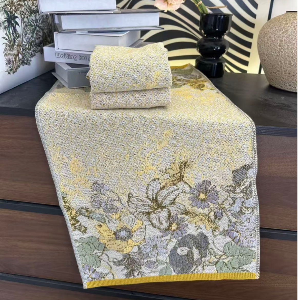 【智惠·木原正品】高端吸水四季柔软亲肤加厚毛巾拍一发三固定花