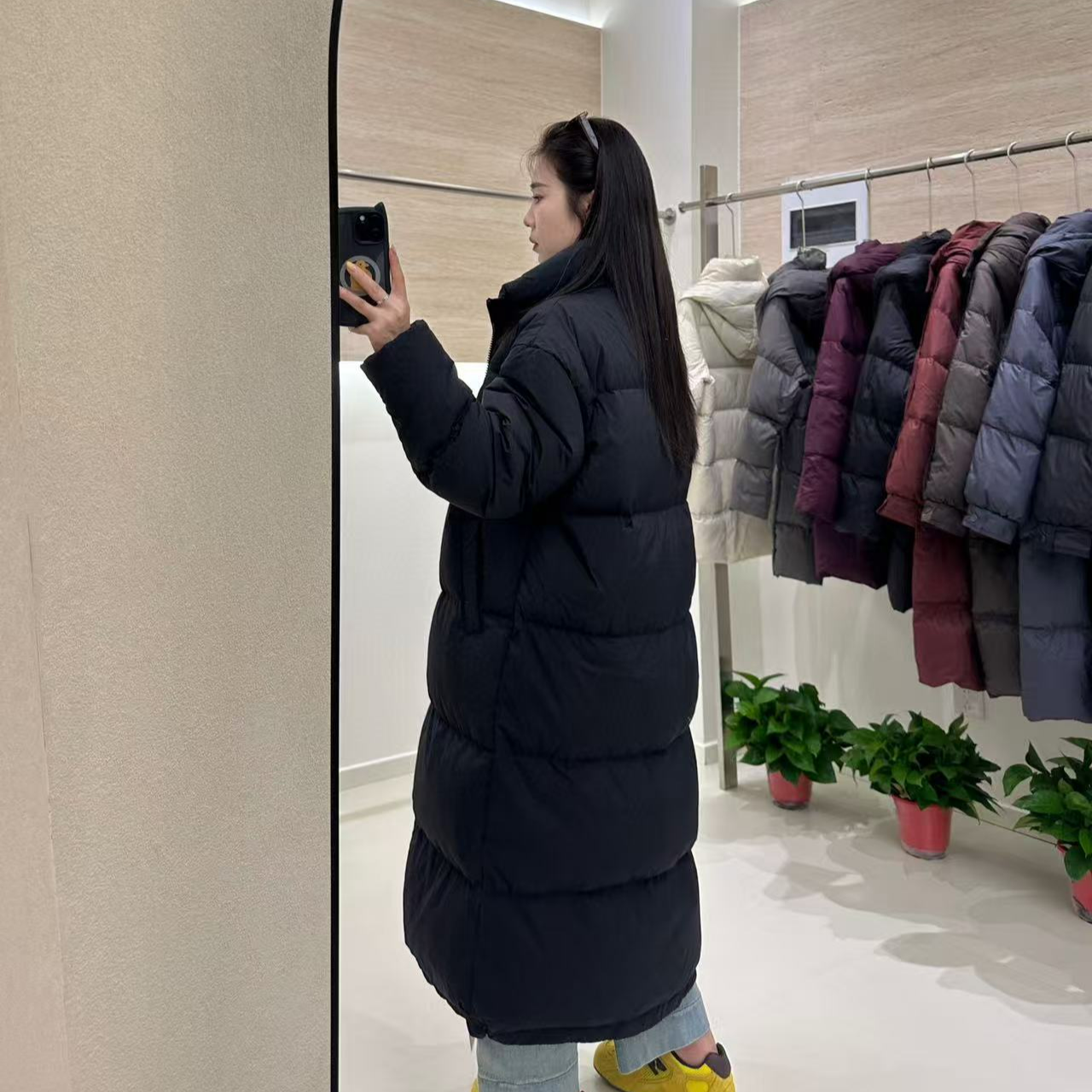 时尚百搭长款羽绒服5107款   2317