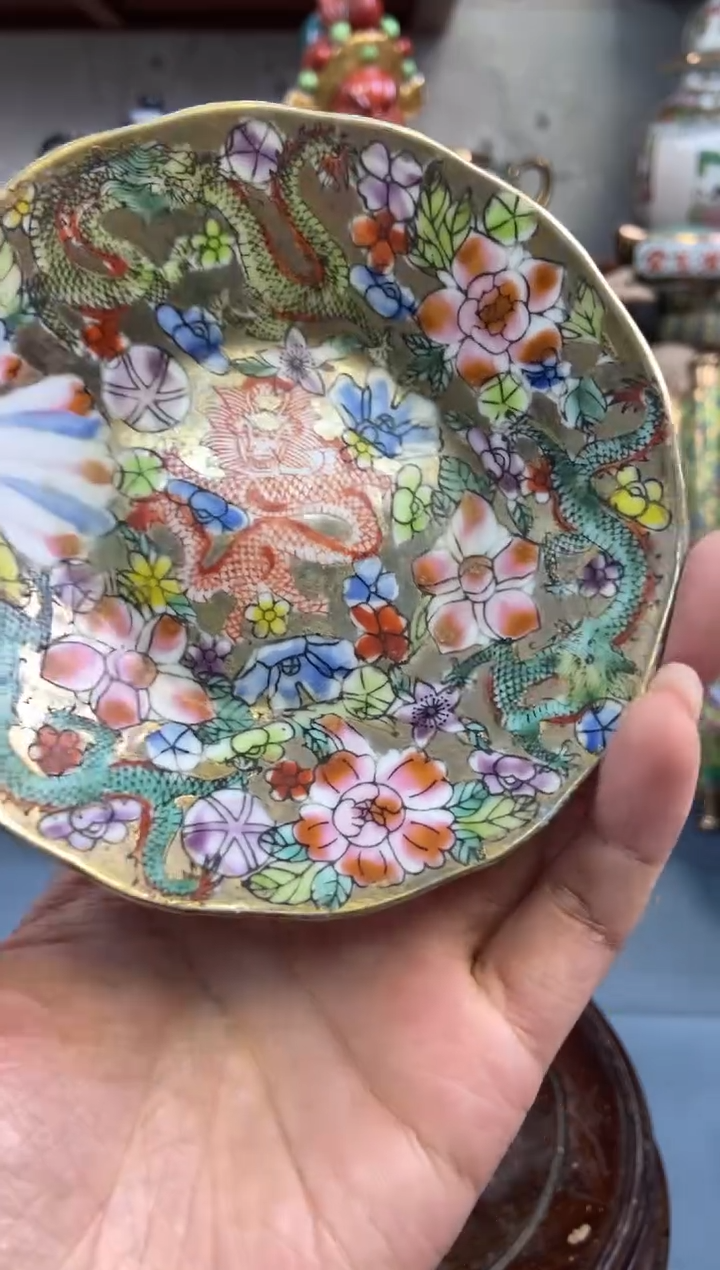 瓷片微瑕慎拍景德镇窑老厂瓷器单件