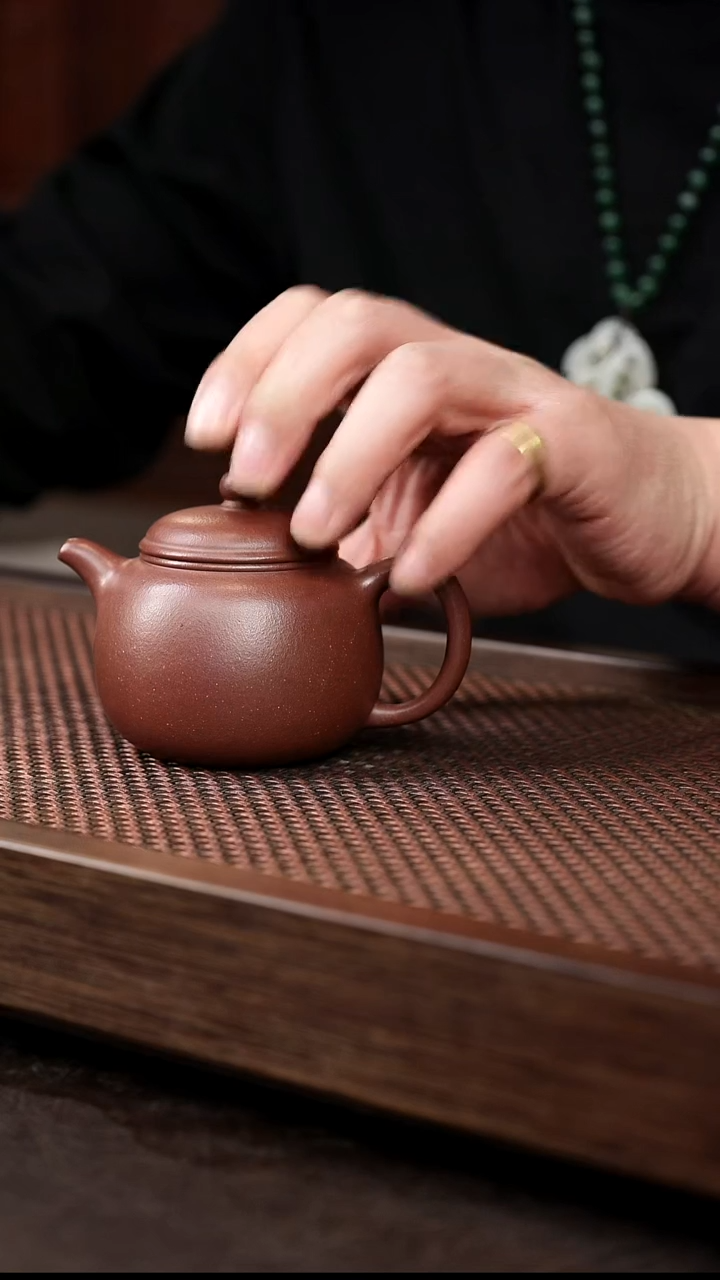 茶壶紫砂紫泥小匏尊