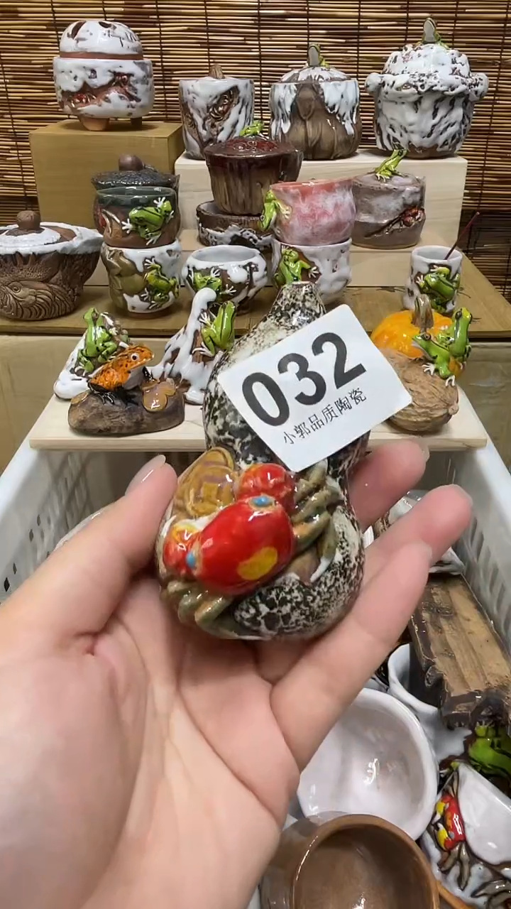 天****！032精美粗陶手工柴烧
