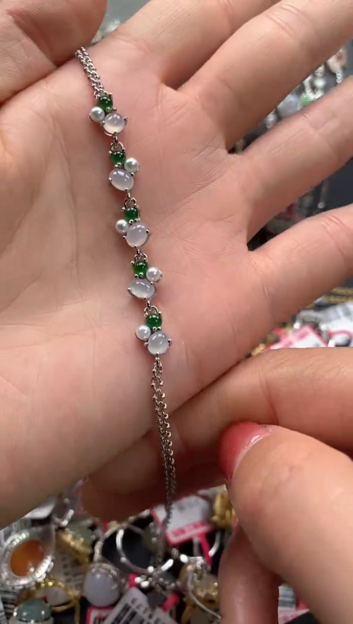 【闪购商品】翡翠戒指银S925镶嵌2222222     1