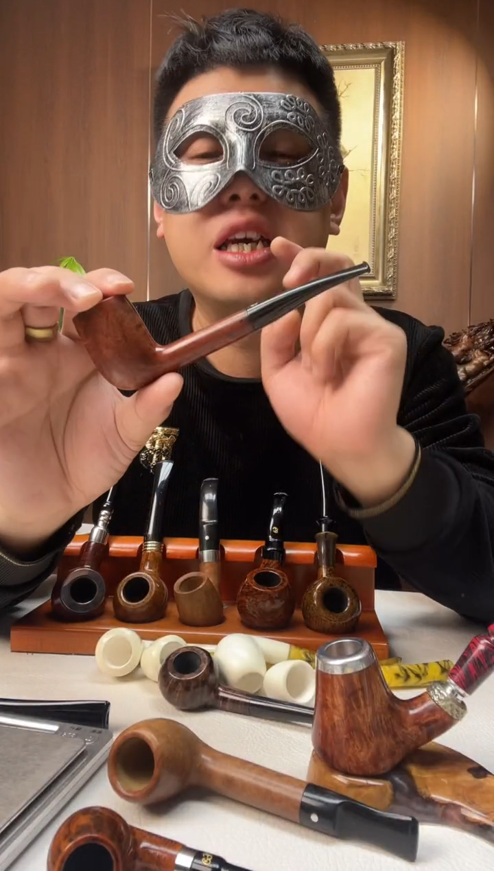 石楠木纯手工意大利石楠木烟斗