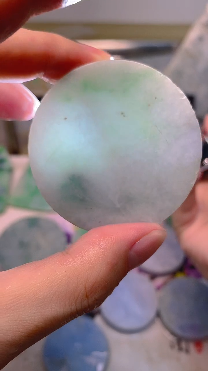 翡翠裸石天然A货缅甸翡翠高品质边角料53