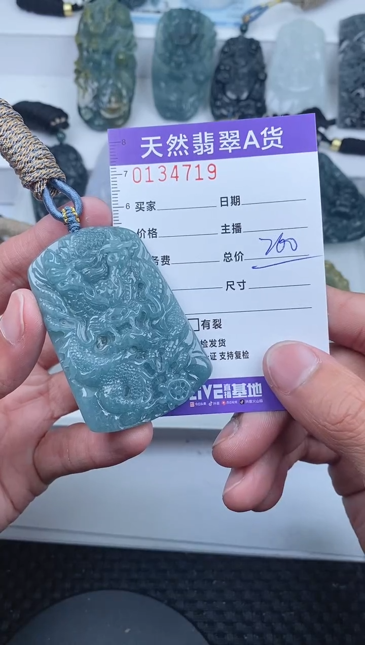 【闪购商品】翡翠颈饰未镶嵌       719