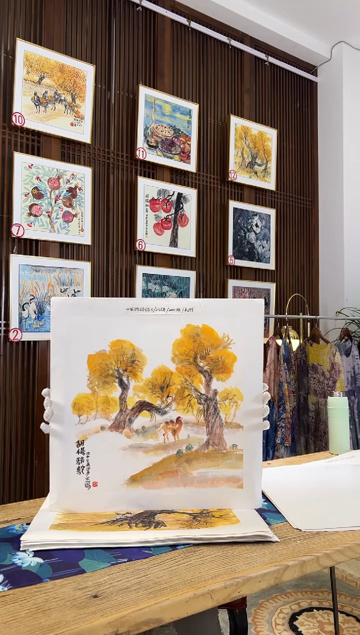 版画耿玉琨名章限量版画S