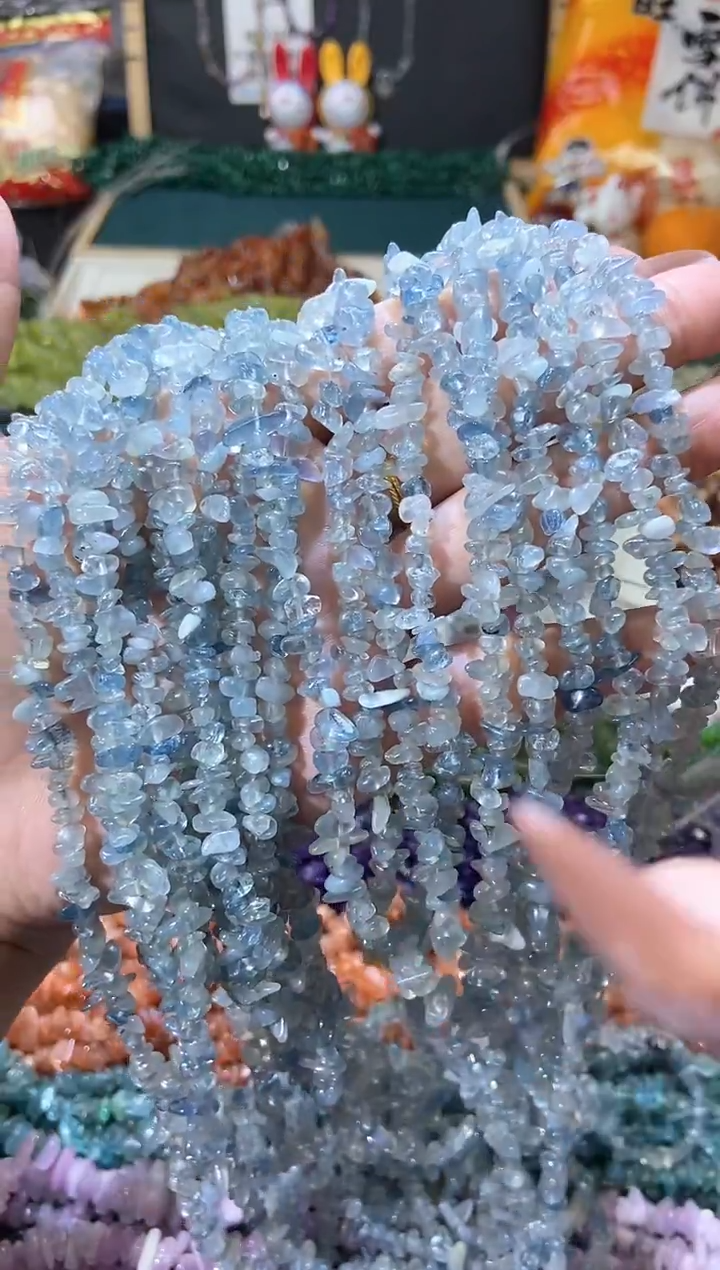 【闪购商品】水晶珠宝半成品未镶嵌小海蓝宝