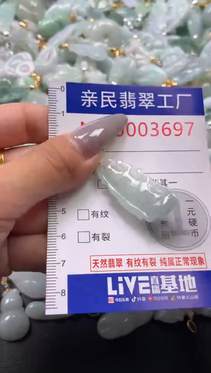 颈饰未镶嵌翡翠3697