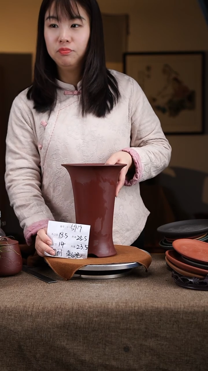 【闪购商品】紫砂花盆紫砂花盆5919