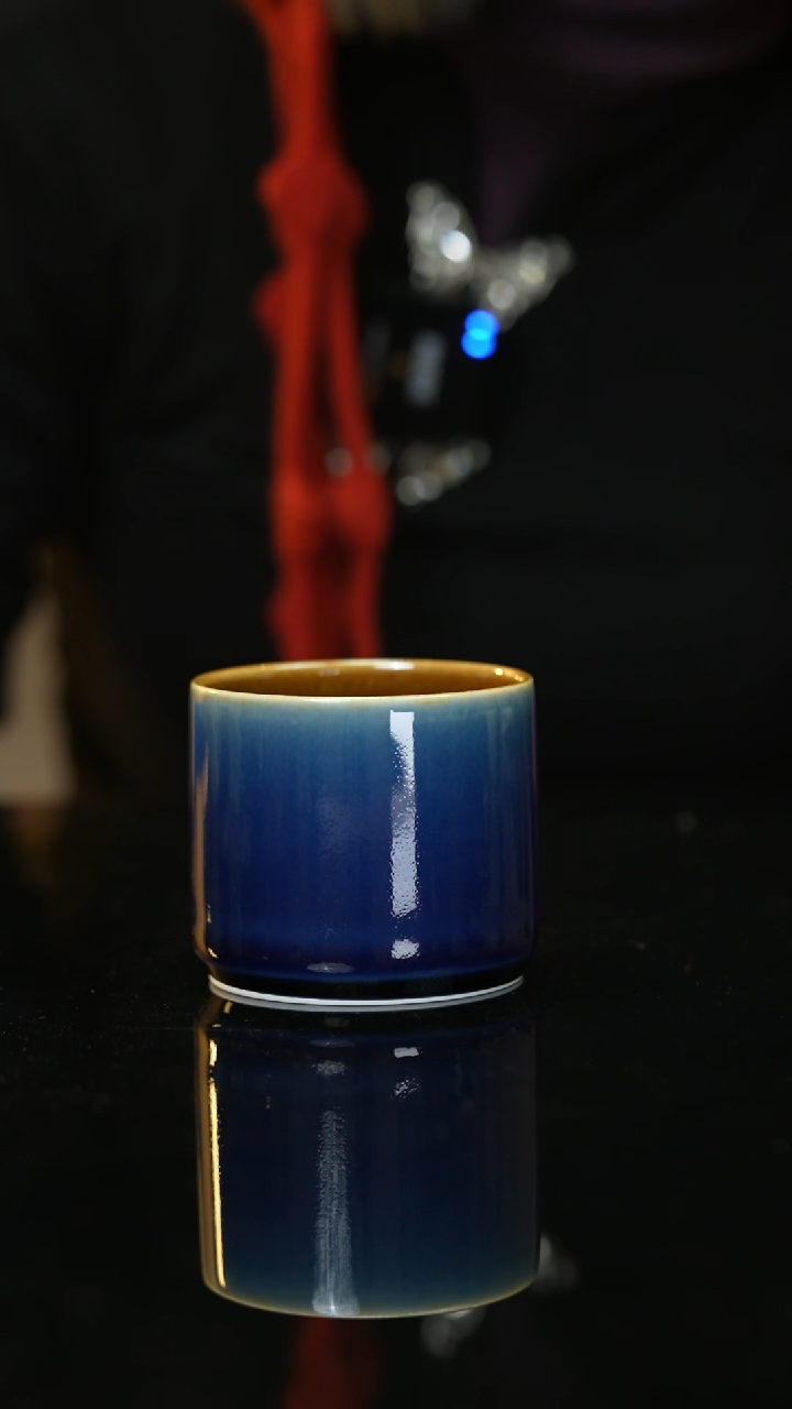 【闪购商品】季蓝融天杯景德镇上庄陶瓷