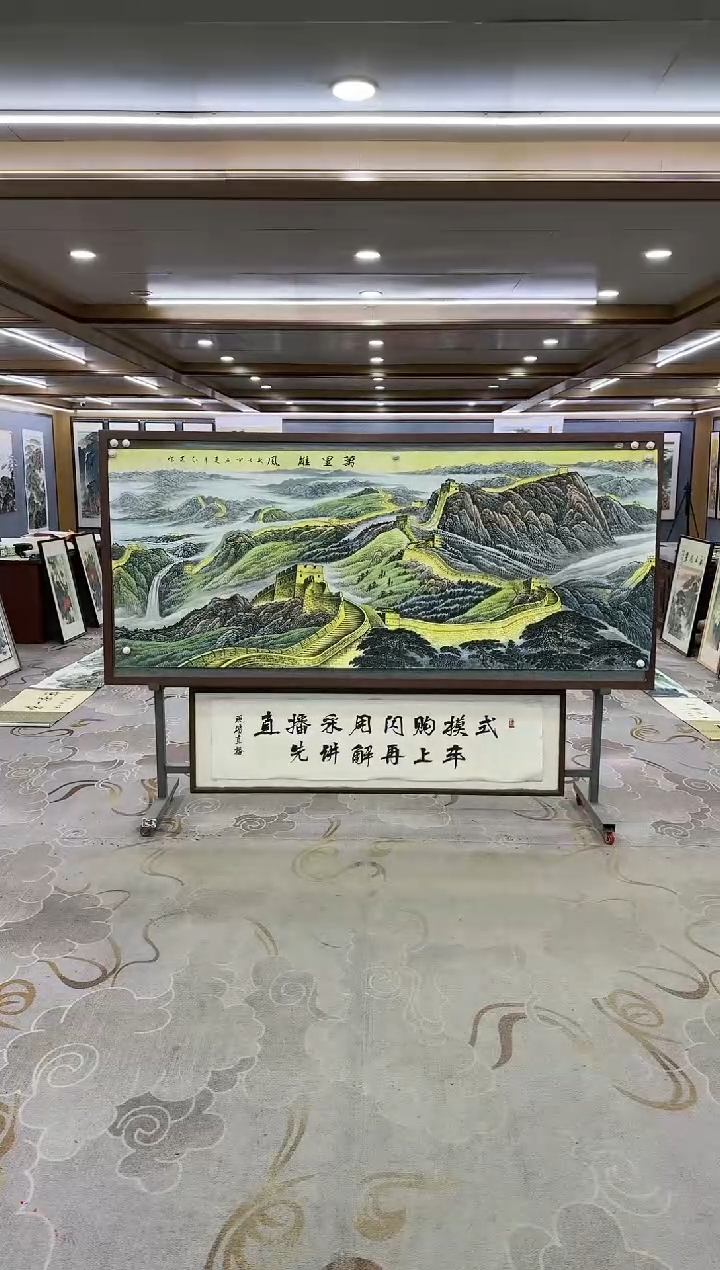 绘画Y-王红兵-小八尺-山水画