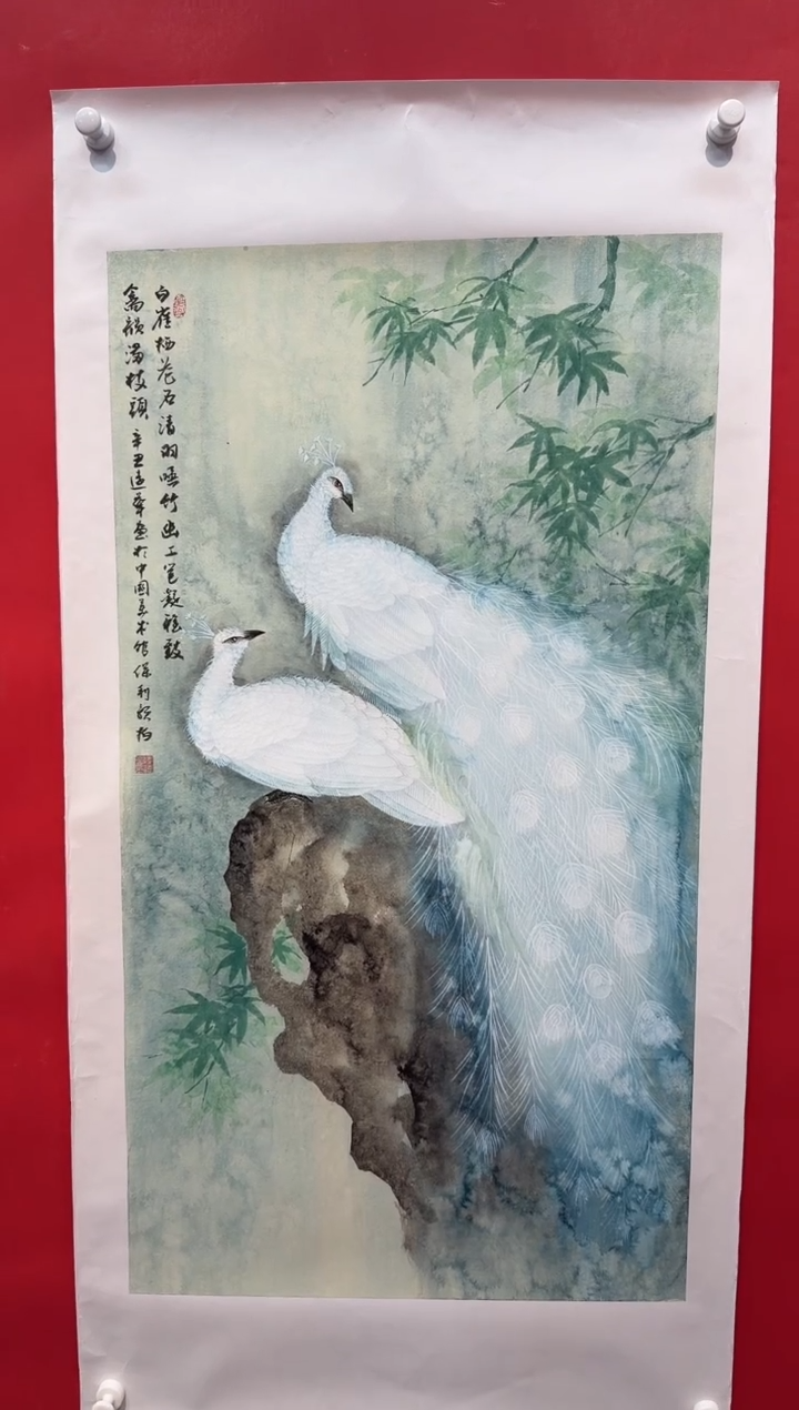 国画画家陆远华纯手绘原作