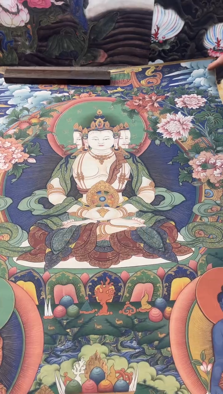 卷轴画大朱画院老六专属AA156