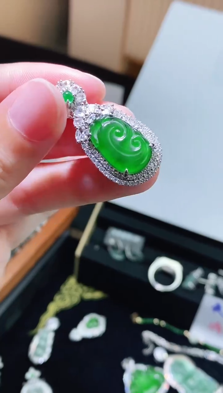 【闪购商品】翡翠颈饰未镶嵌精美翡翠-多样性只发一件Y166