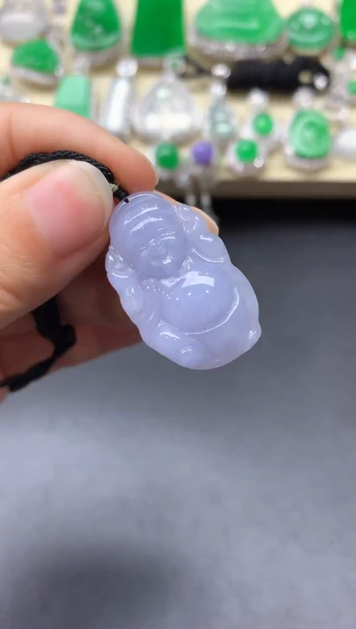 颈饰未镶嵌翡翠423-中国好珍宝